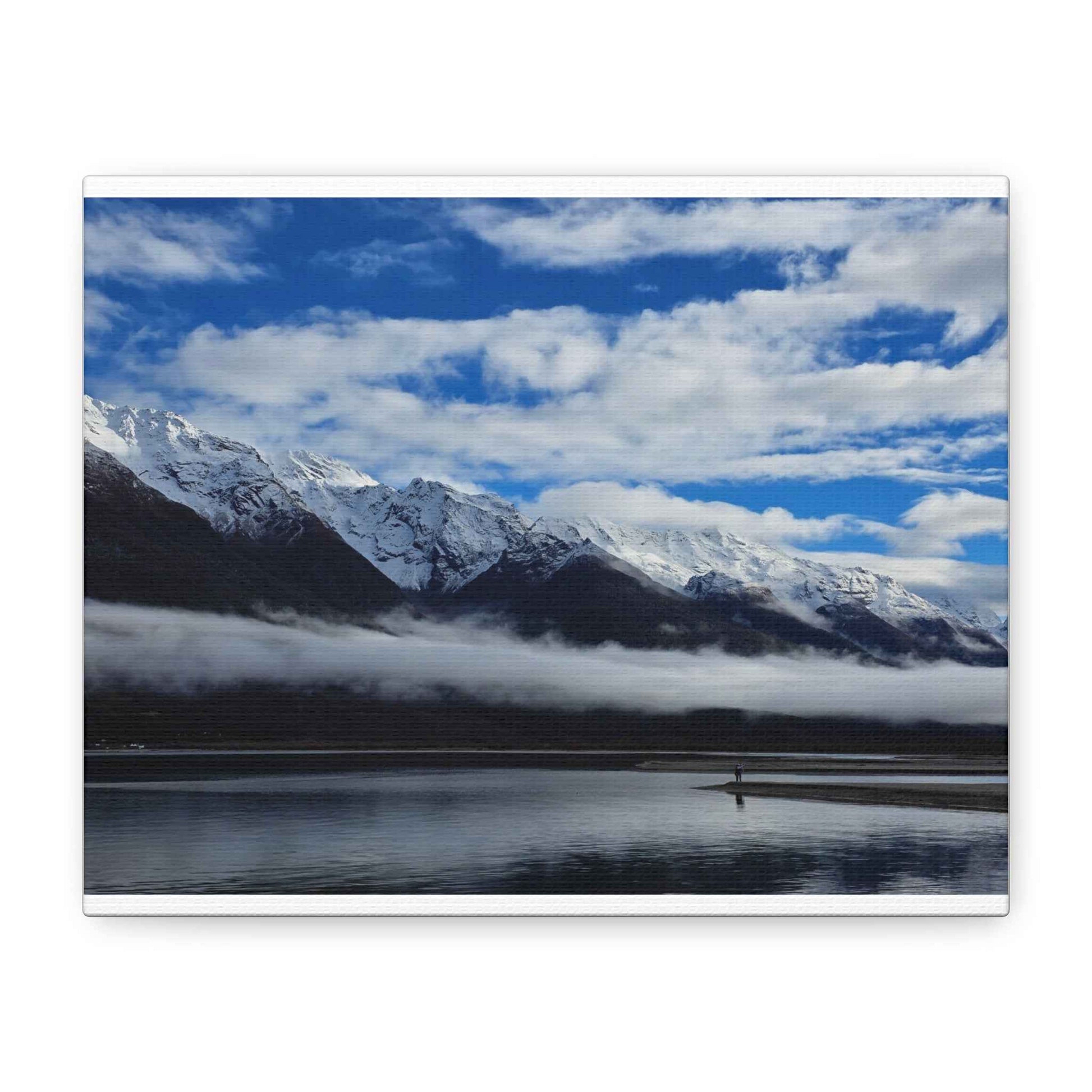 Canvas Print Glenorchy New Zealand Wall Art Matte 10" x 8" (Horizontal) 1.25"