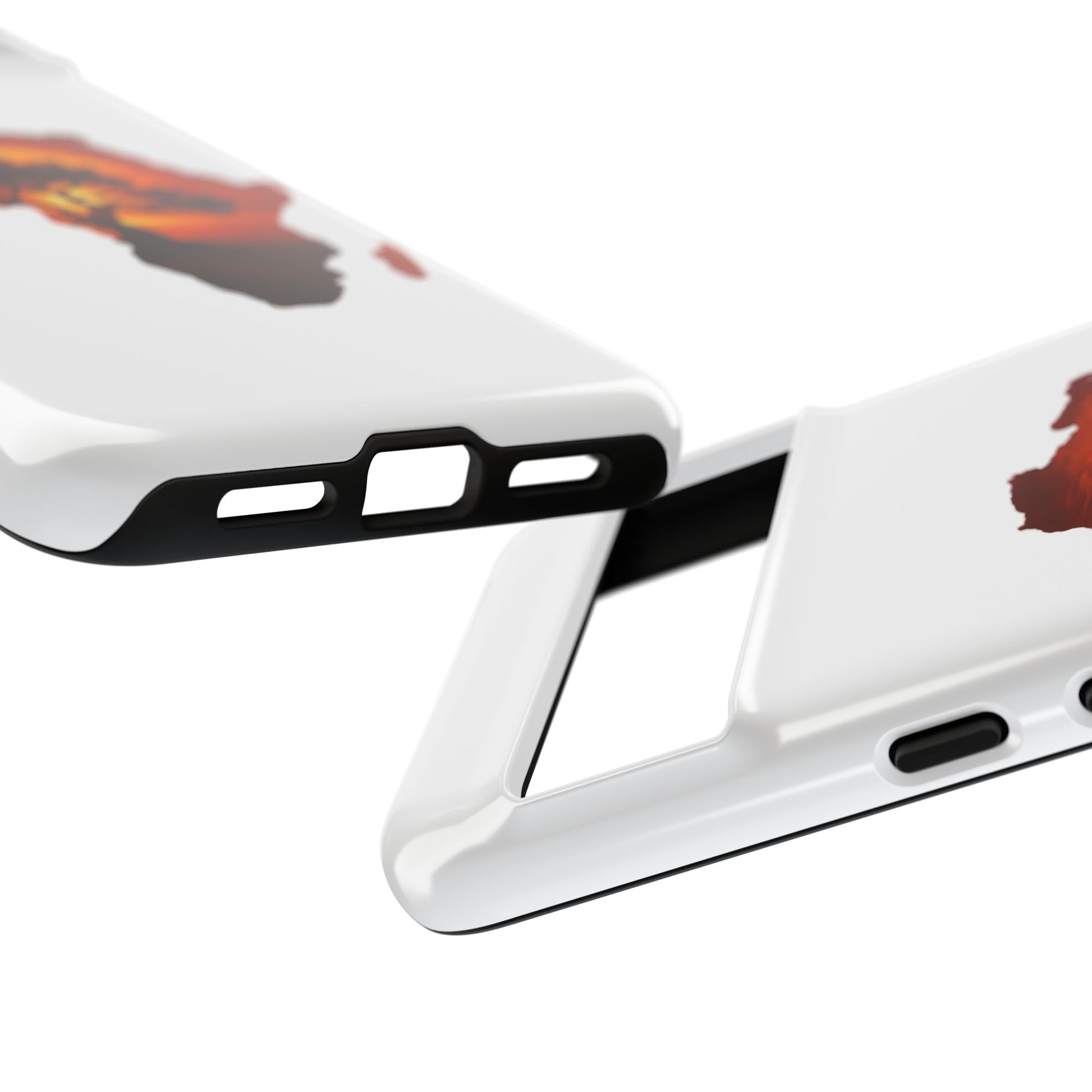 Unique Africa Map Sunset Phone Case