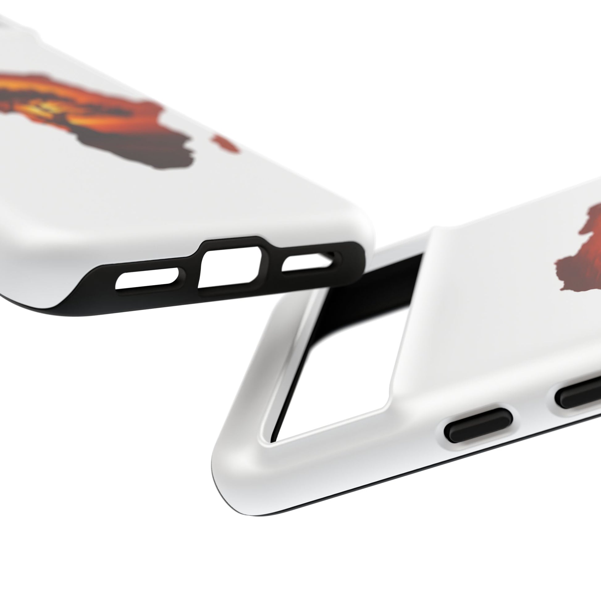 Unique Africa Map Sunset Phone Case