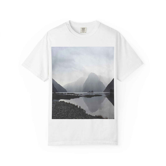 Milford Sound Tee White