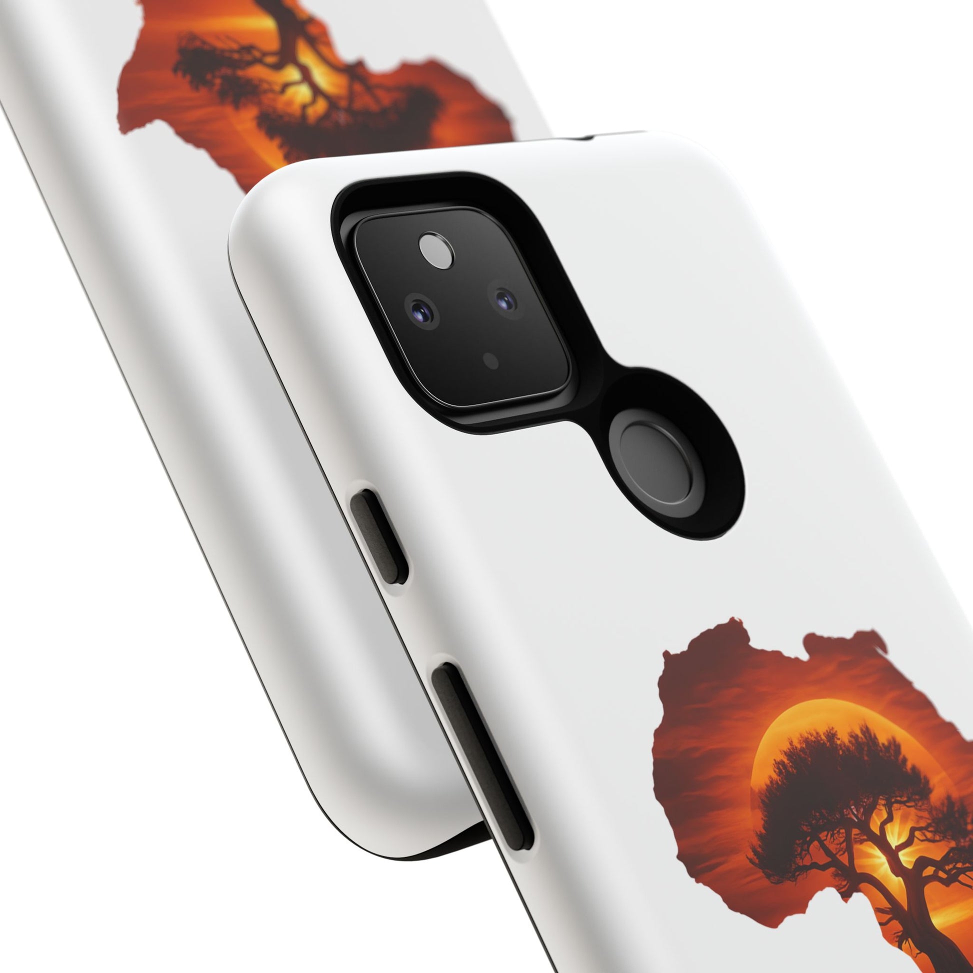 Unique Africa Map Sunset Phone Case