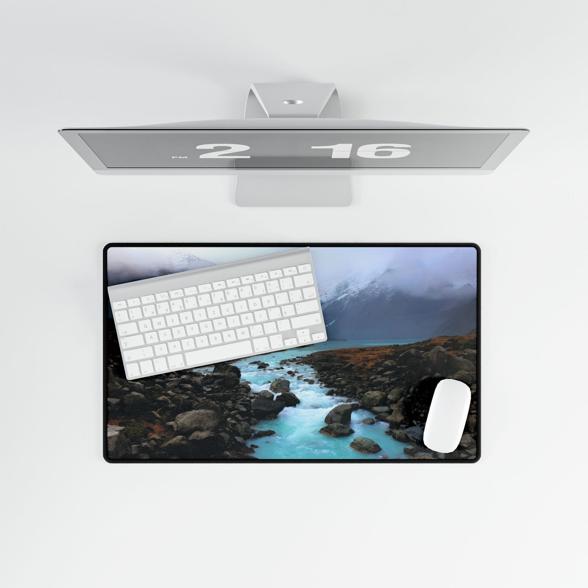 Turquoise River Desk River Desk Mat