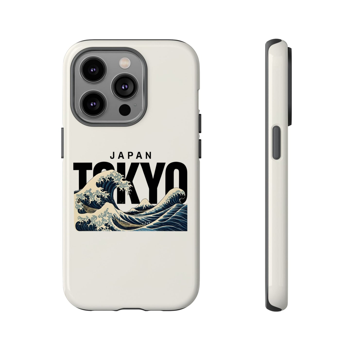 Japan Tokyo Wave Phone Case iPhone 14 Pro Glossy