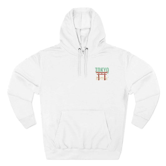 Tokyo Mt Fuji Hoodie White