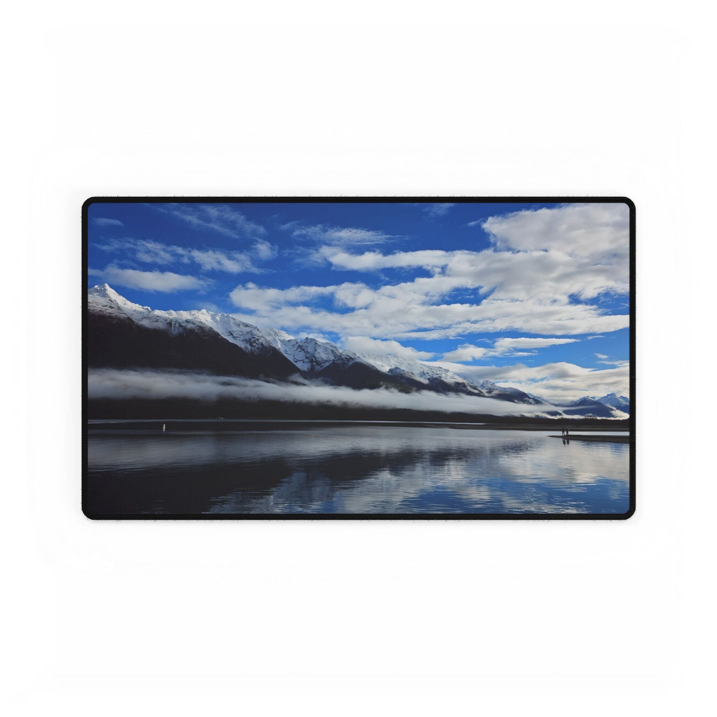 Snowy Mountain Desk Mat 23.6" × 13.8"