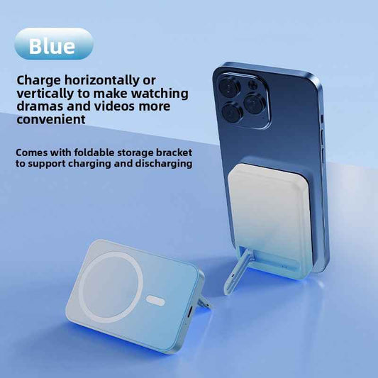 Magsafe Magnetic Folding Power Bank with Wireless Charging