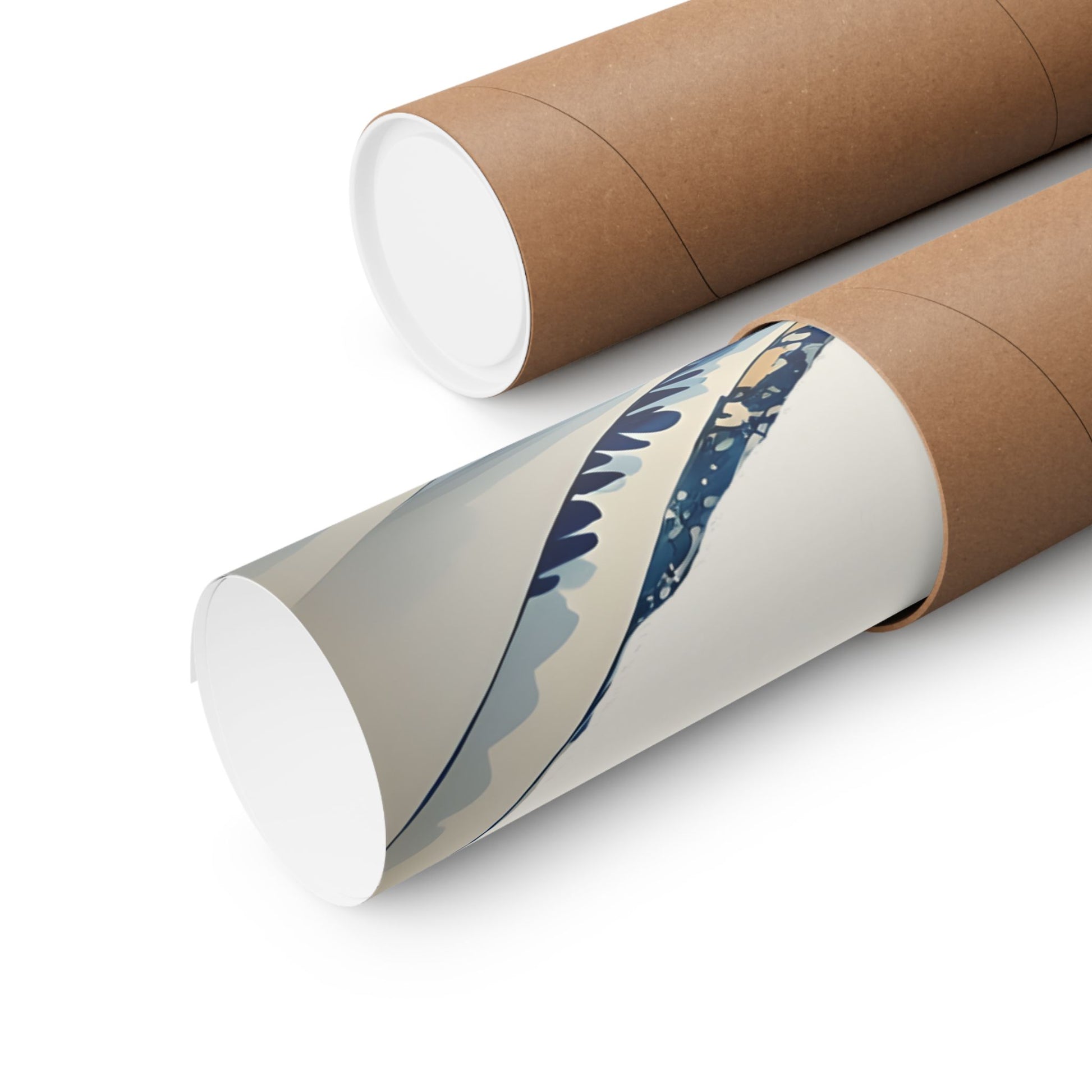 Japanese Wave Dragon Poster