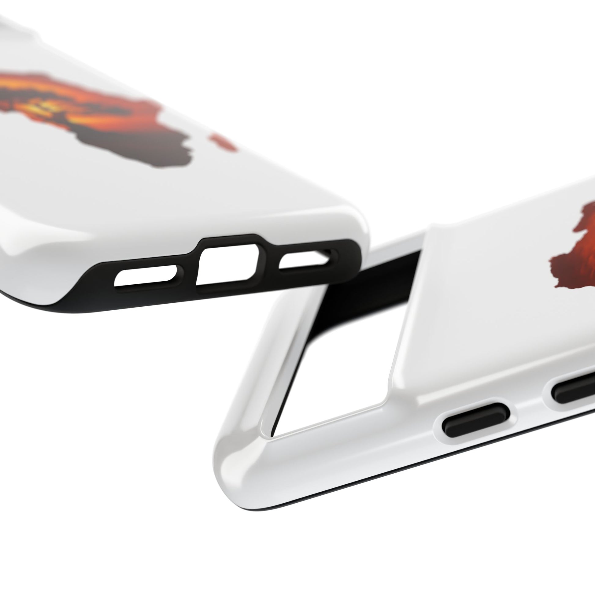 Unique Africa Map Sunset Phone Case