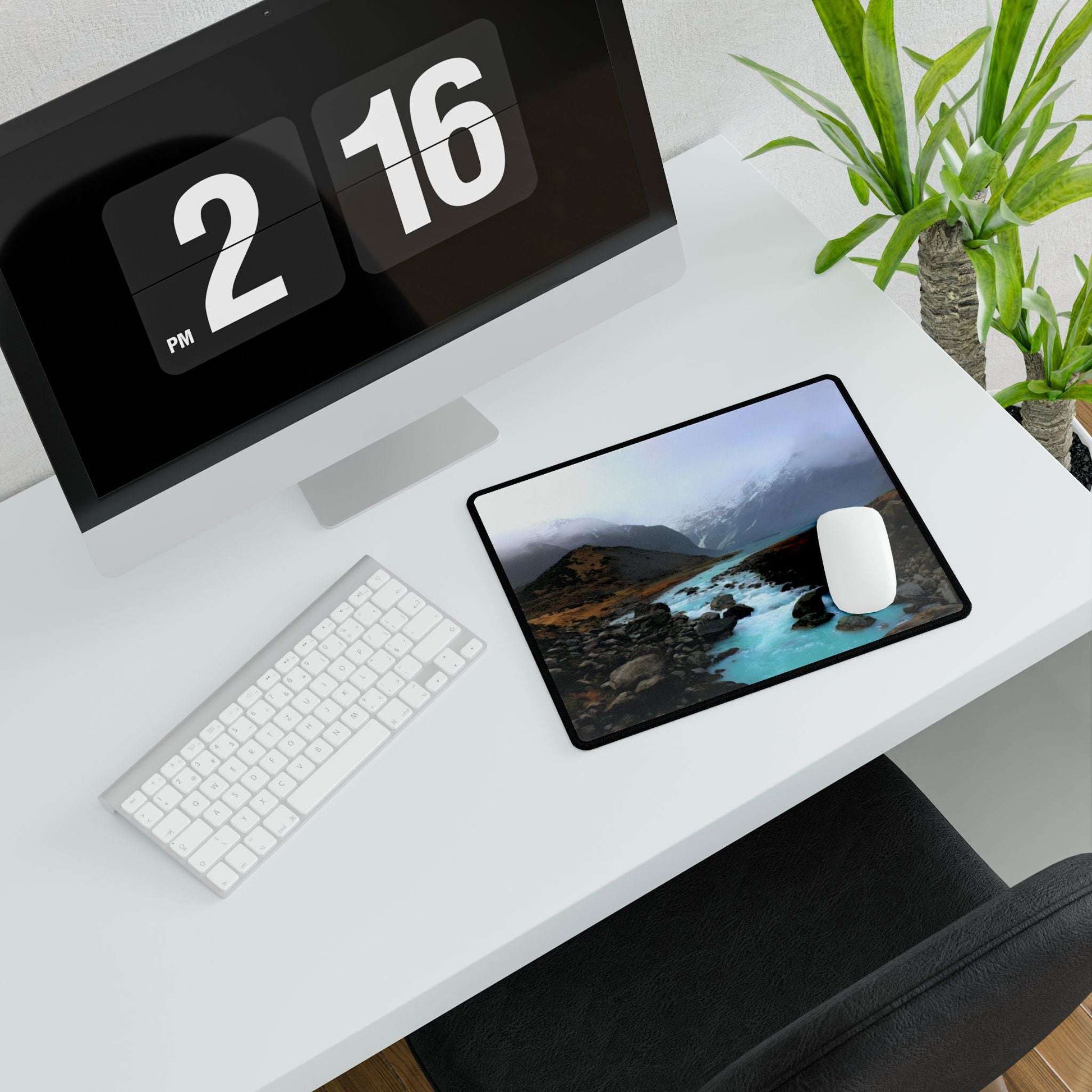 Turquoise River Desk River Desk Mat