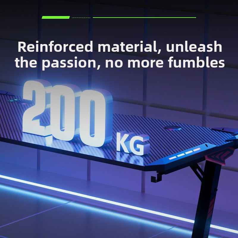 U-Shaped Gaming Desk for Home Office and Study