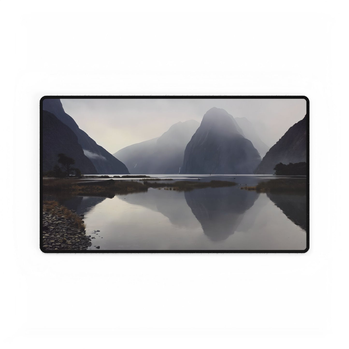 Misty Milford Sound Desk Mat 23.6" × 13.8"