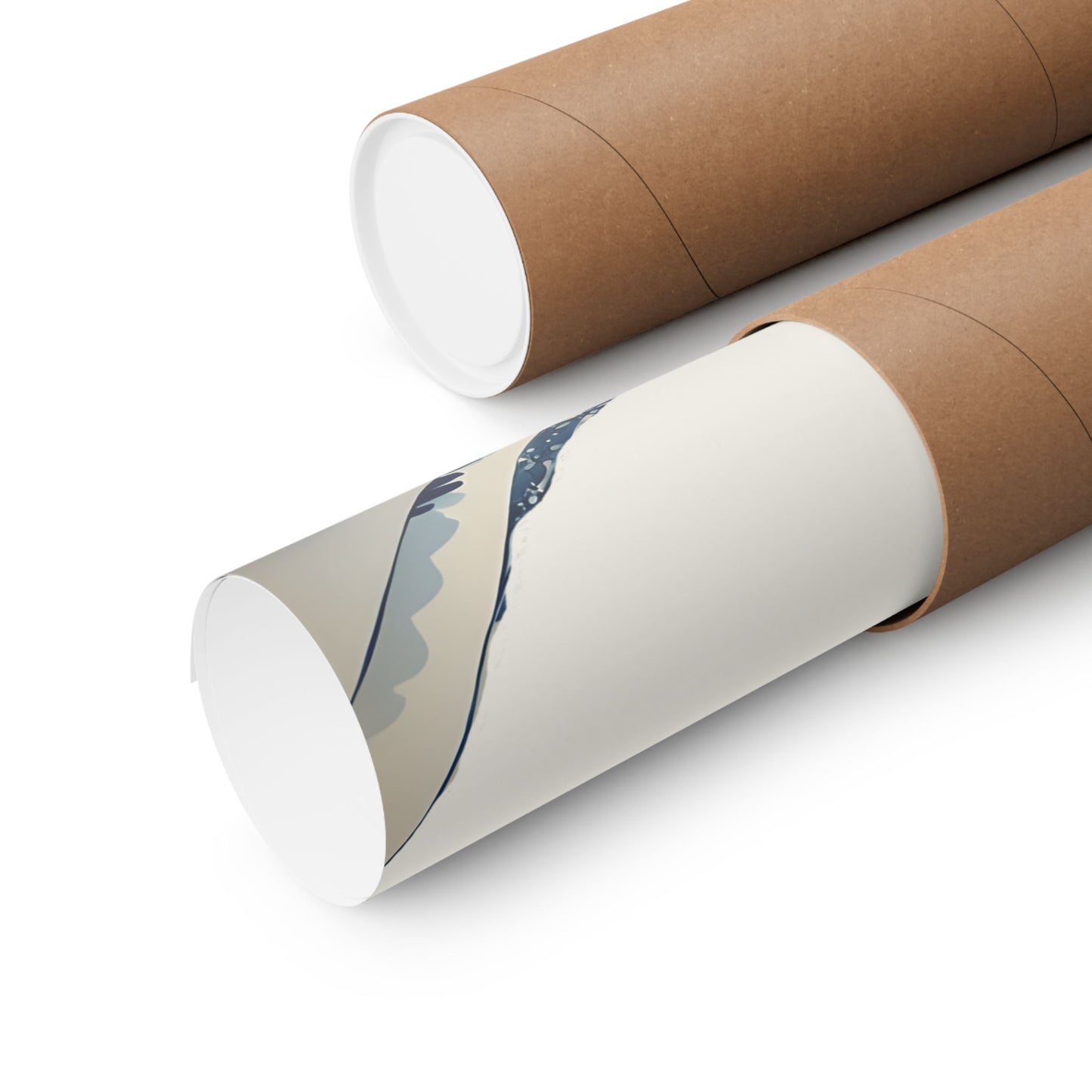 Japanese Wave Dragon Poster