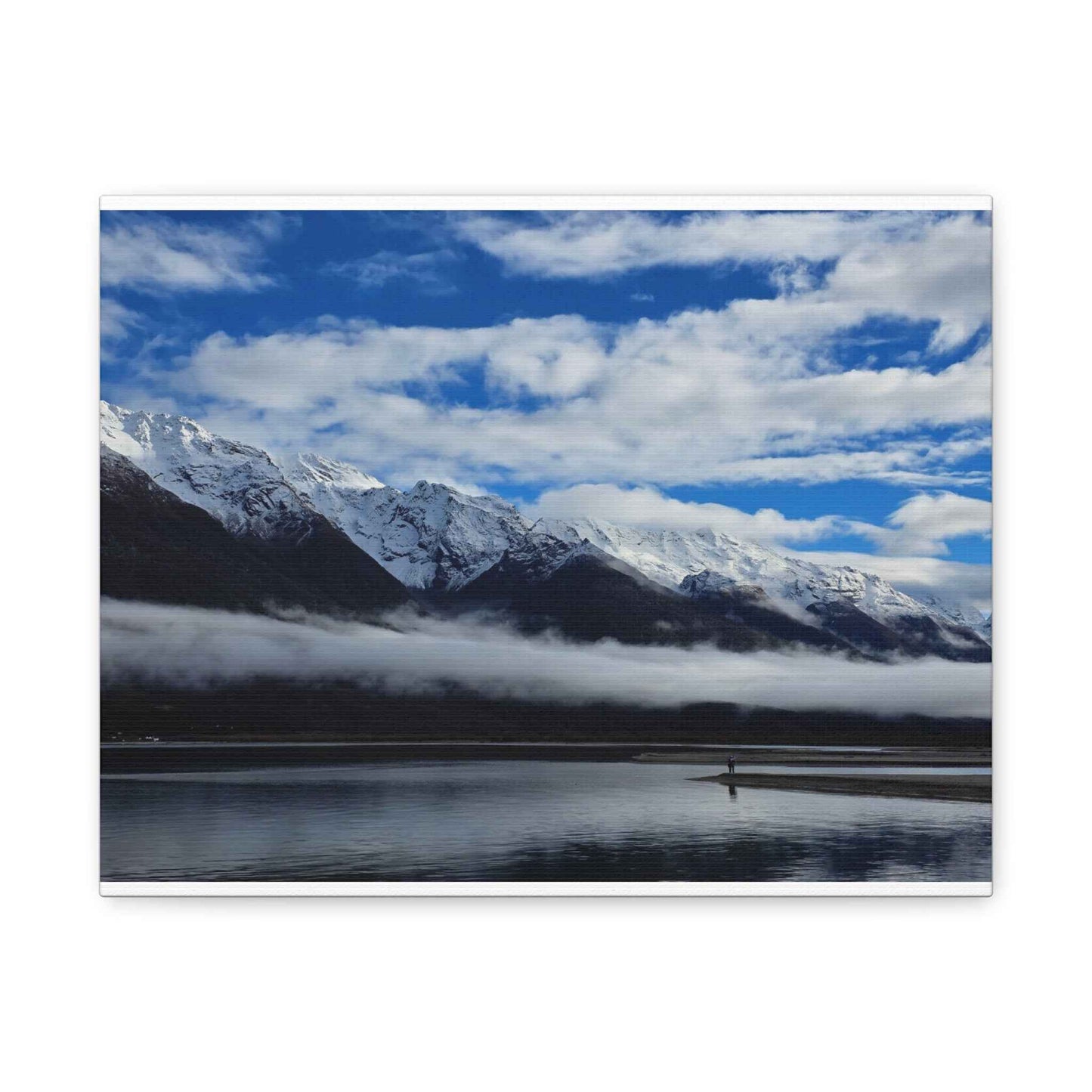 Canvas Print Glenorchy New Zealand Wall Art Matte 14″ x 11″ (Horizontal) 1.25"