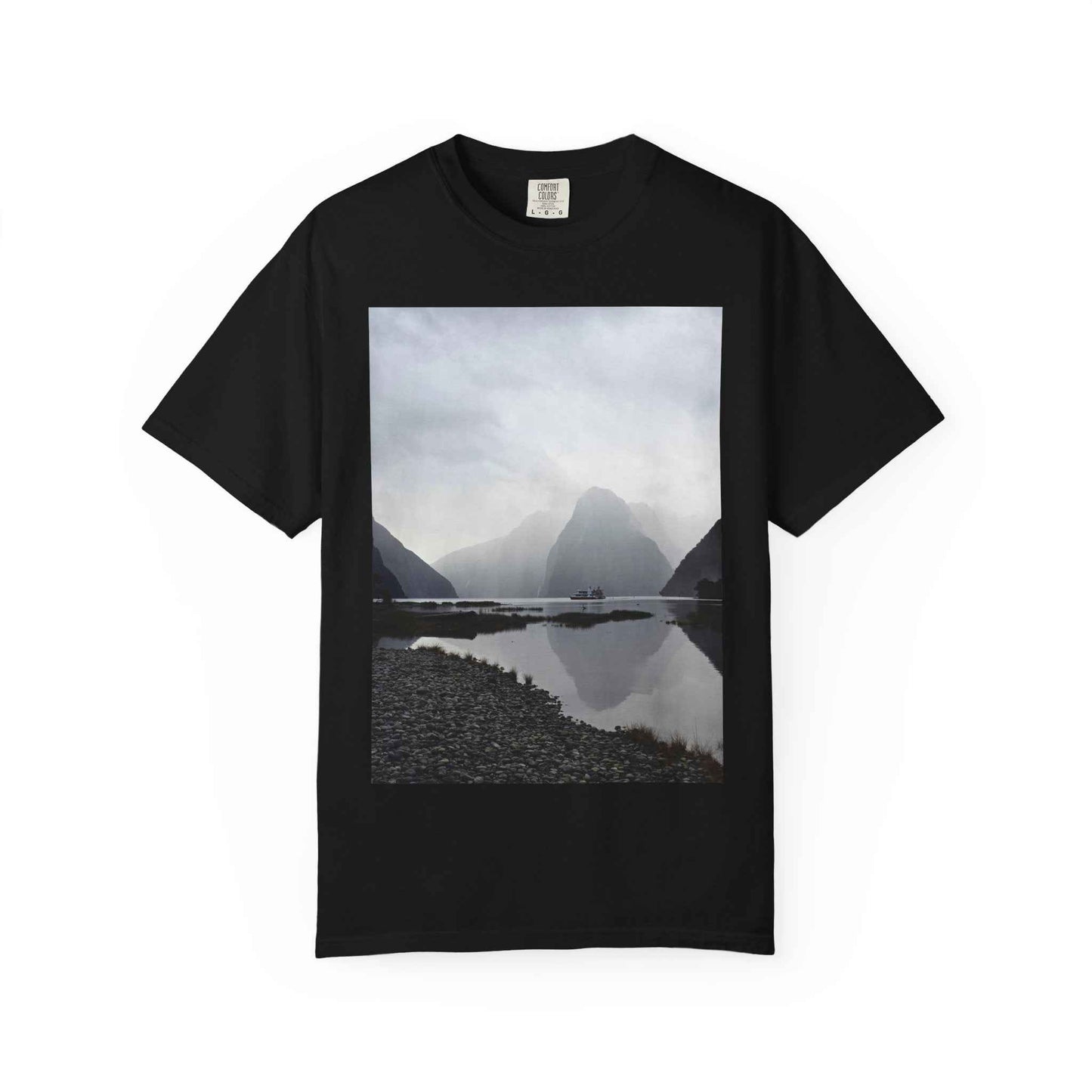 Milford Sound Tee Black