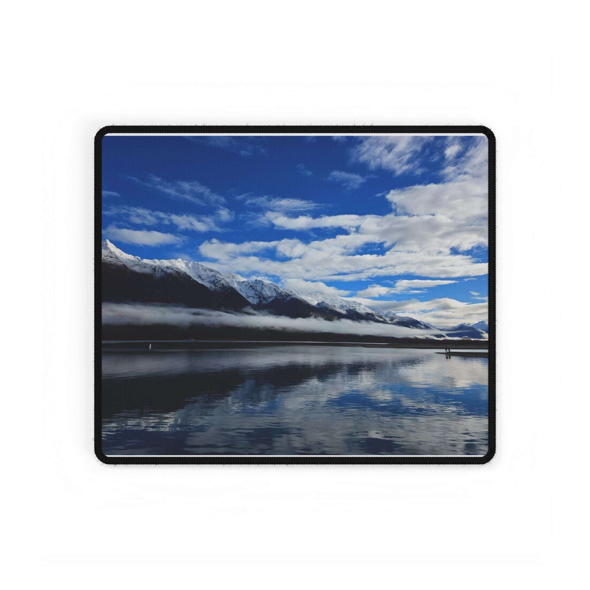 Snowy Mountain Desk Mat 14.4" × 12.1"