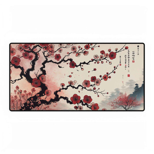 Desk Mats Cherry Blossom Gaming Mouse Mat 31.5" × 15.5"