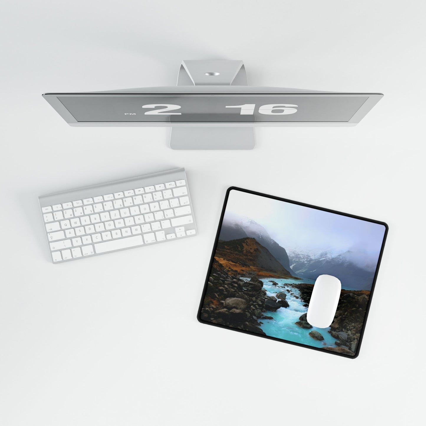 Turquoise River Desk River Desk Mat