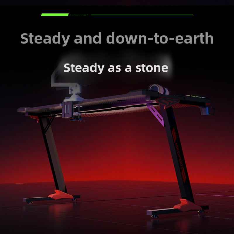 U-Shaped Gaming Desk for Home Office and Study