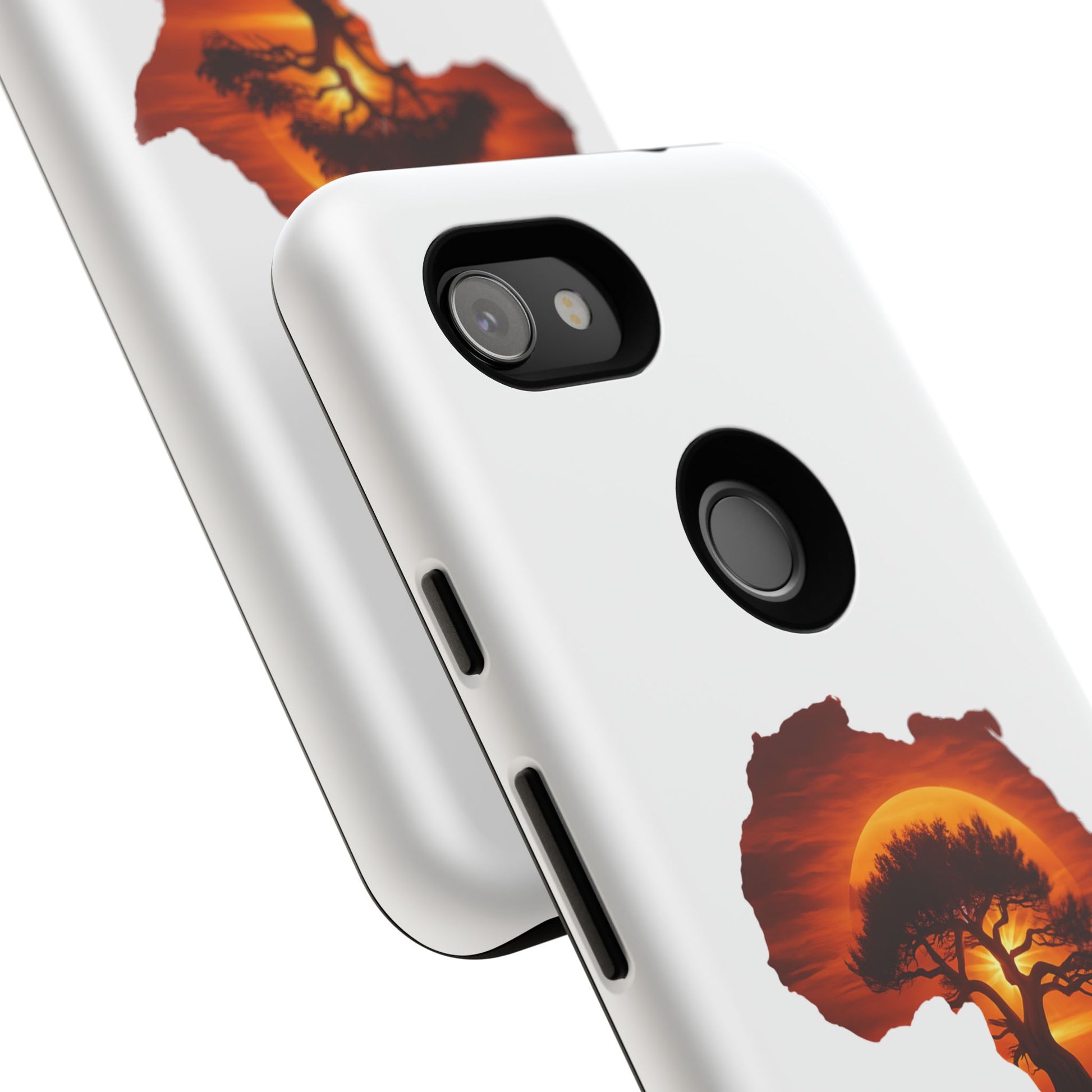 Unique Africa Map Sunset Phone Case