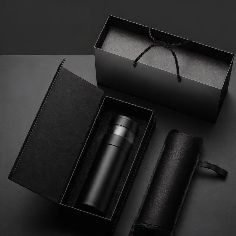 Smart Temperature Display Vacuum Insulated Cup with Tea Strainer