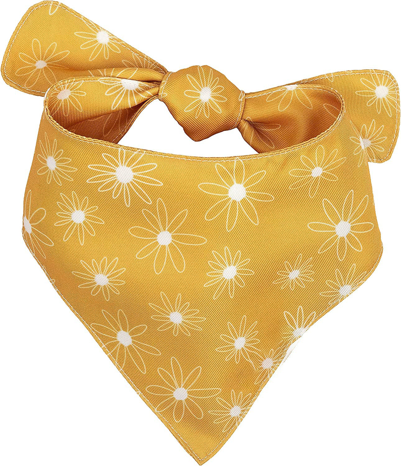 Pet Scarf Towel for Dogs and Cats Flowers S