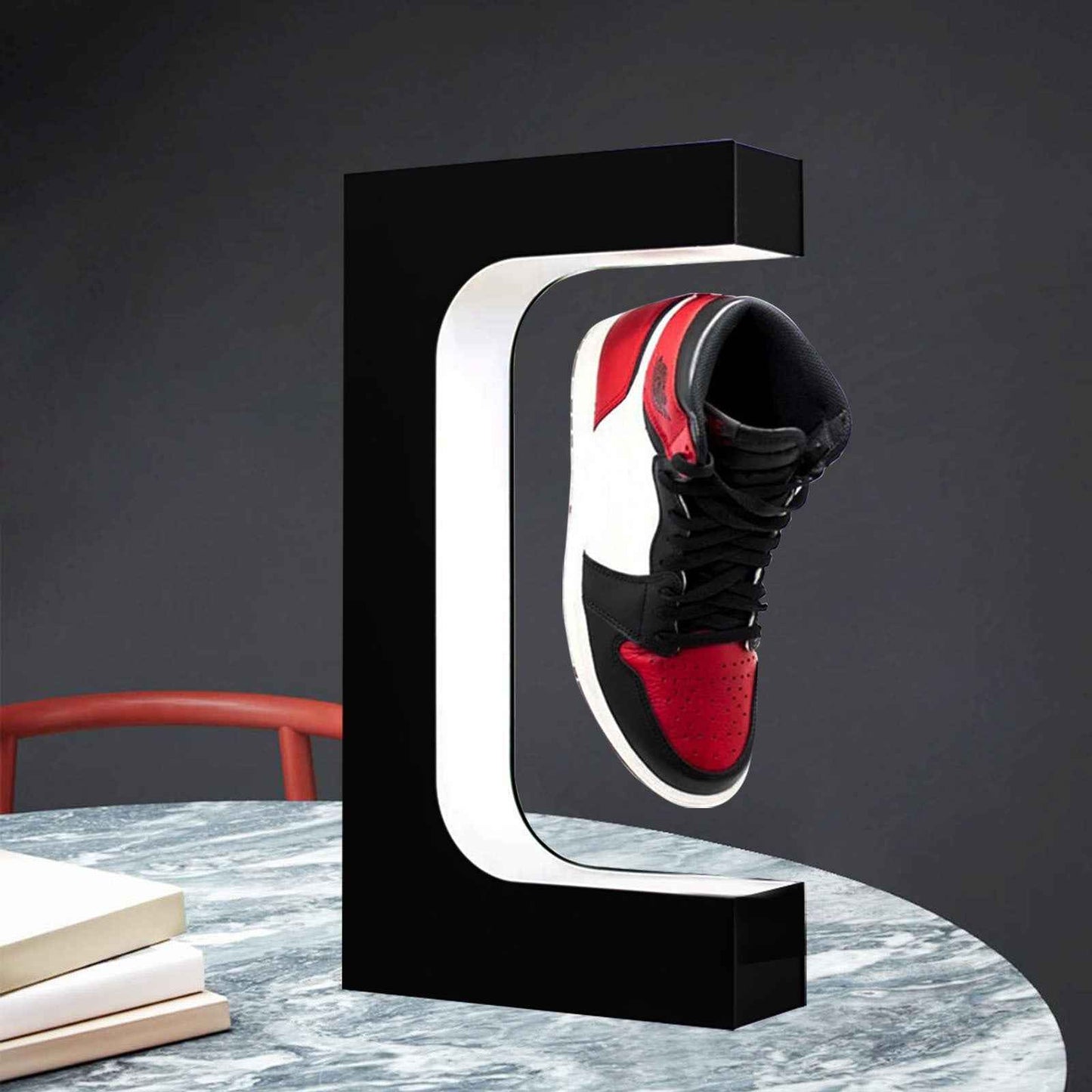 Adjustable Magnetic Levitation Shoe Display Rack