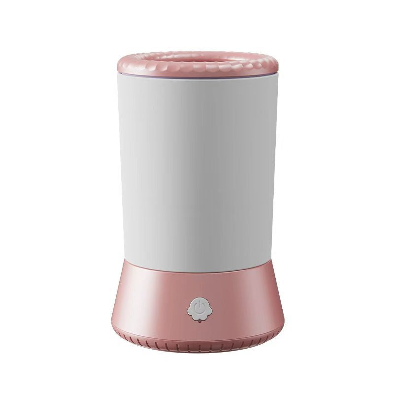 Pet Silicone Foot Washing Cup with Massage for Dogs Pink white
