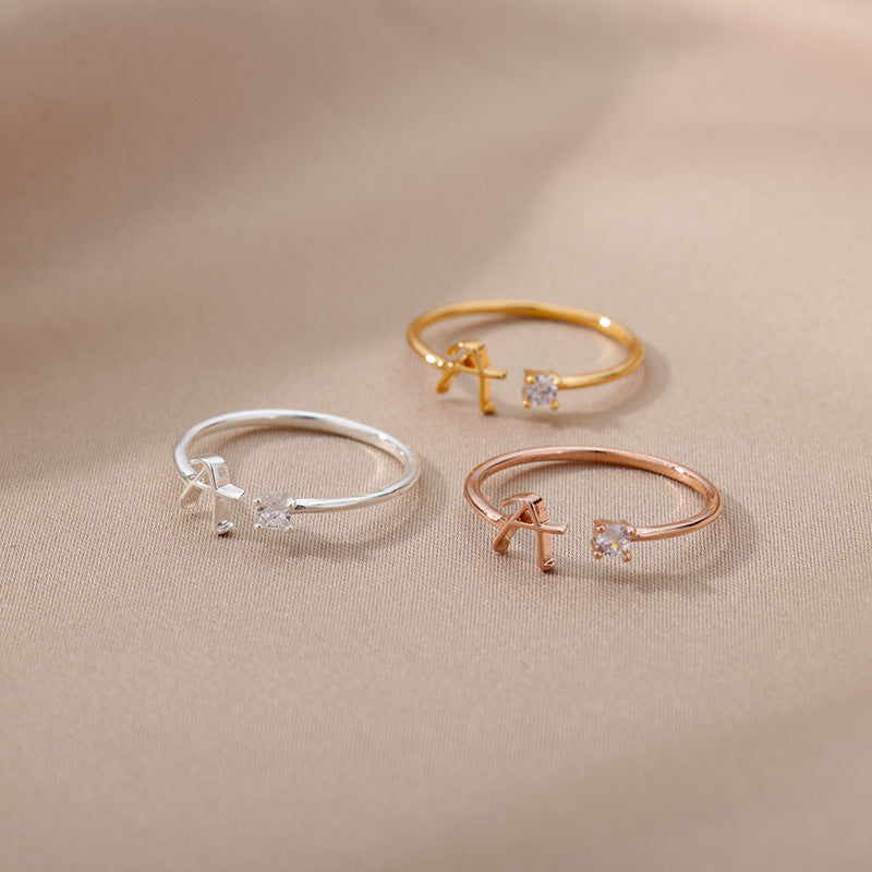 26 Letter Creative Finger Ring