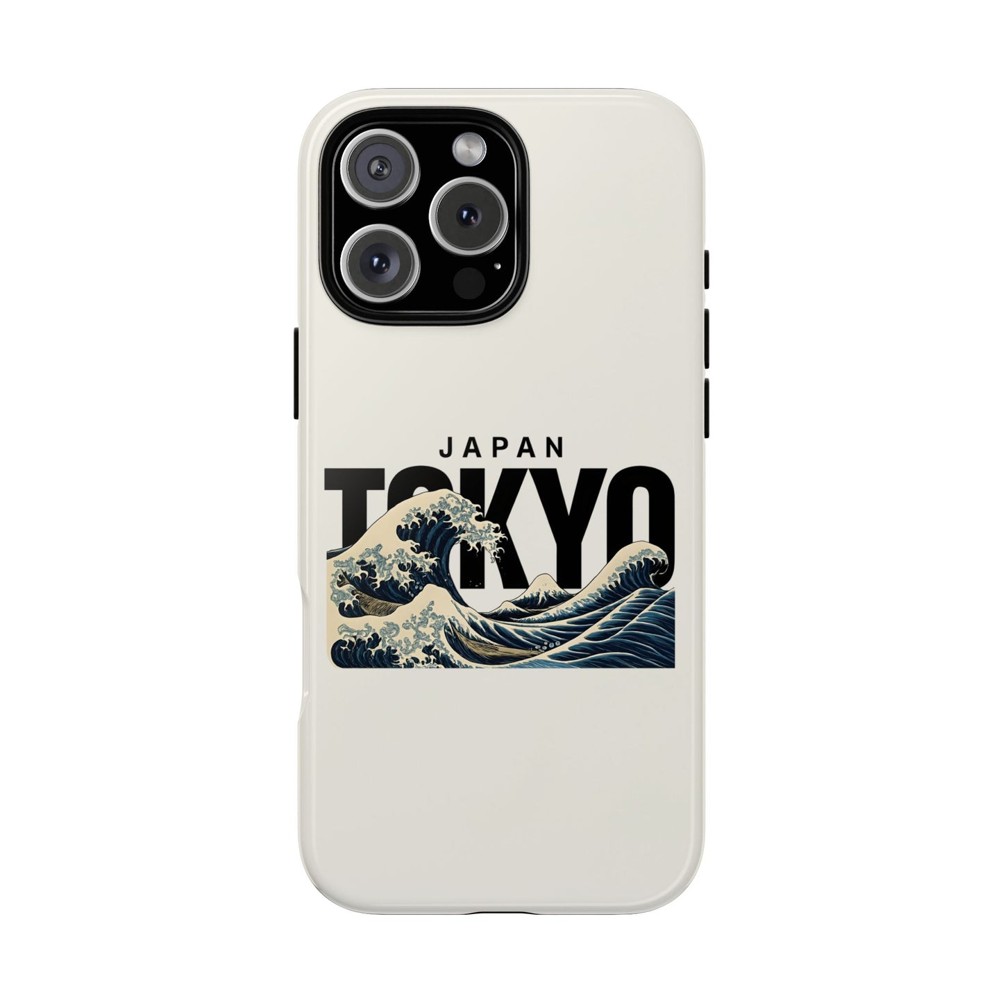 Japan Tokyo Wave Phone Case iPhone 16 Pro Max Glossy