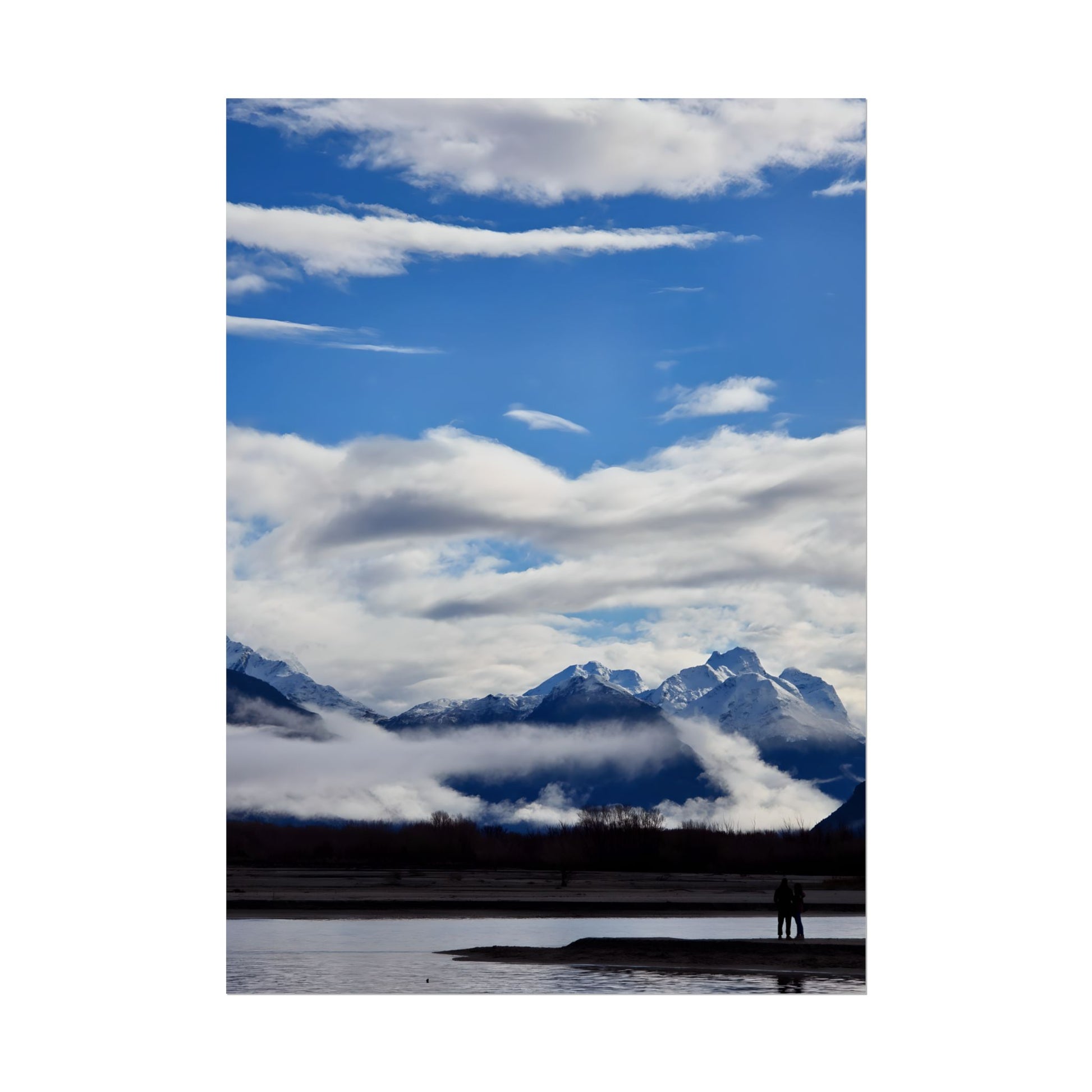 Glenorchy Serene Landscape Print 5" x 7" (Vertical) Semi Glossy