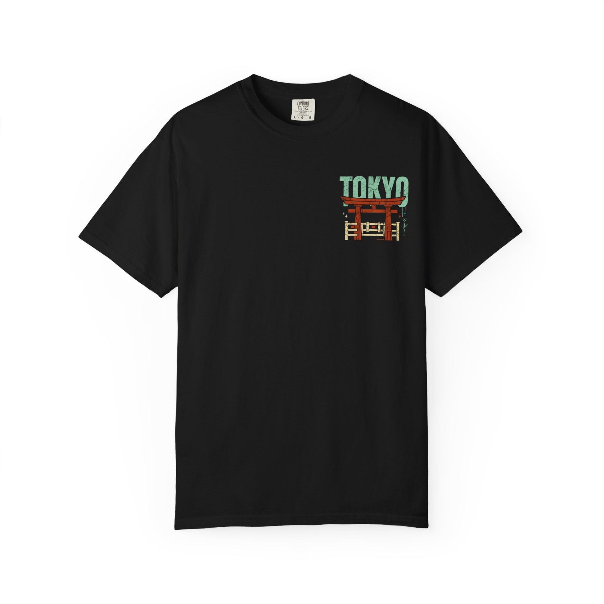 Tokyo Mt Fuji Vibes Unisex T-Shirt Black