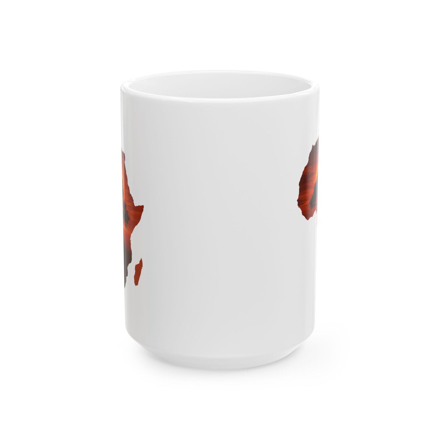 Unique Africa Map Mug 15oz