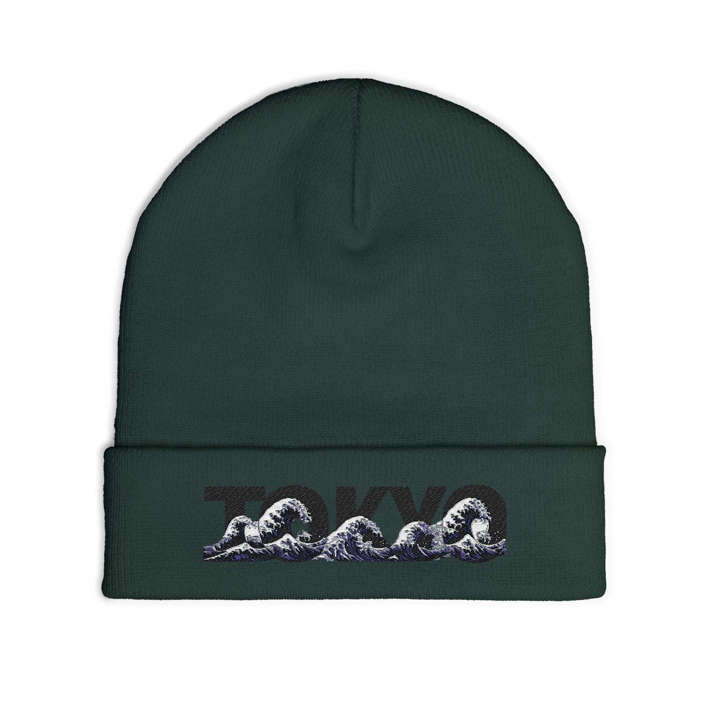 Tokyo Embroidered Beanie