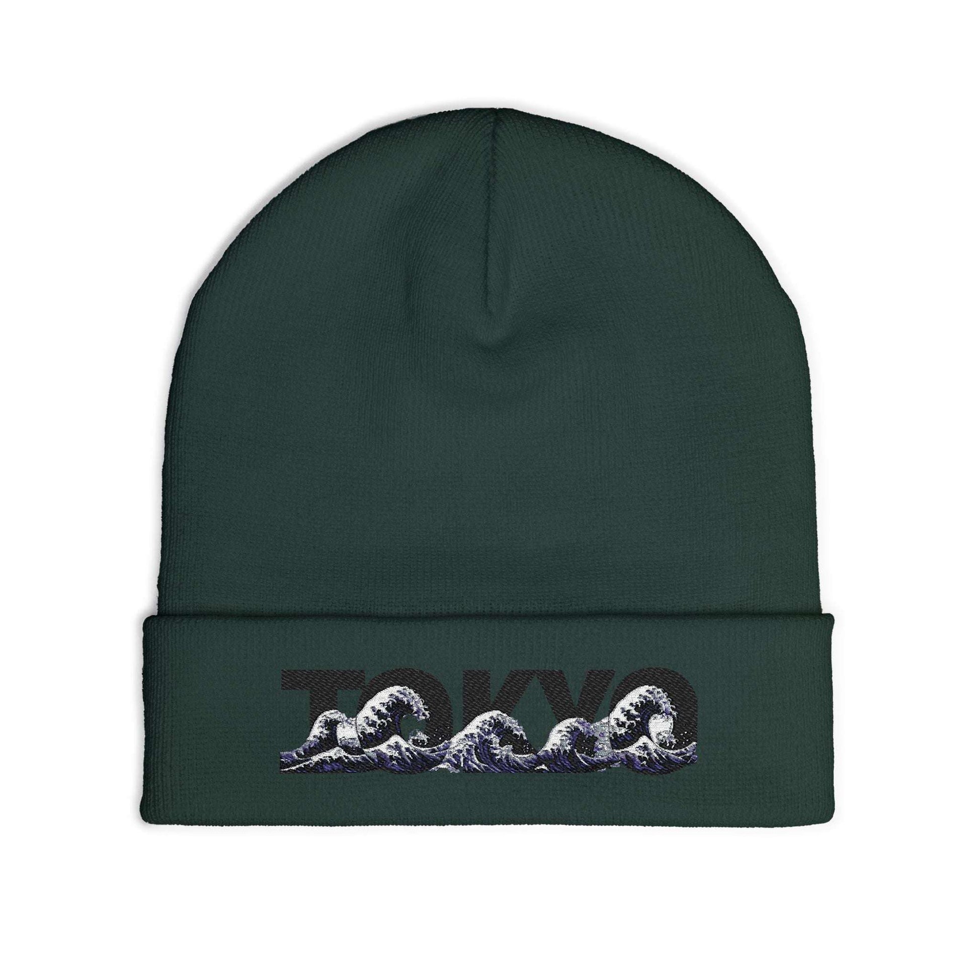 Tokyo Embroidered Beanie
