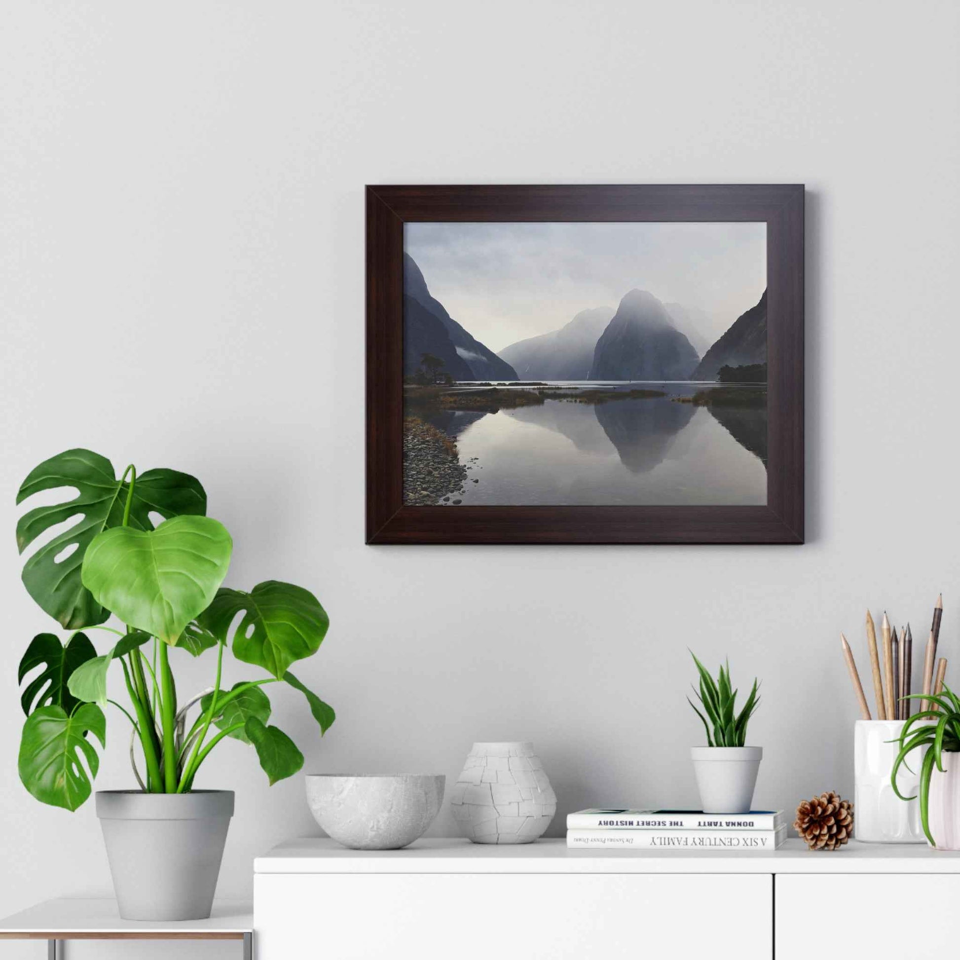 Milford Sound Framed Poster