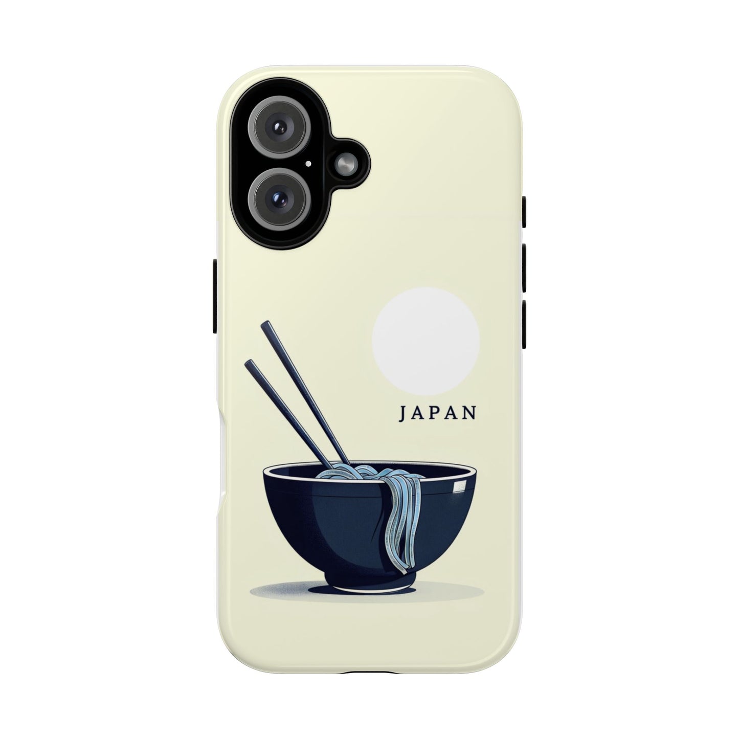 Japan Noodle Bowl Phone Case iPhone 16 Glossy
