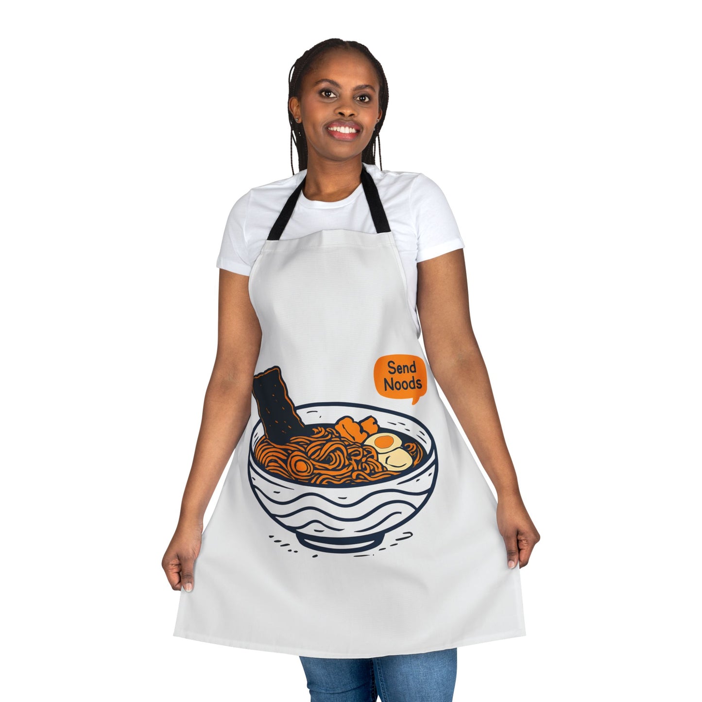 Funny Send Noods Ramen Apron