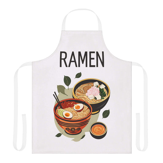 Ramen Lover Apron One size White