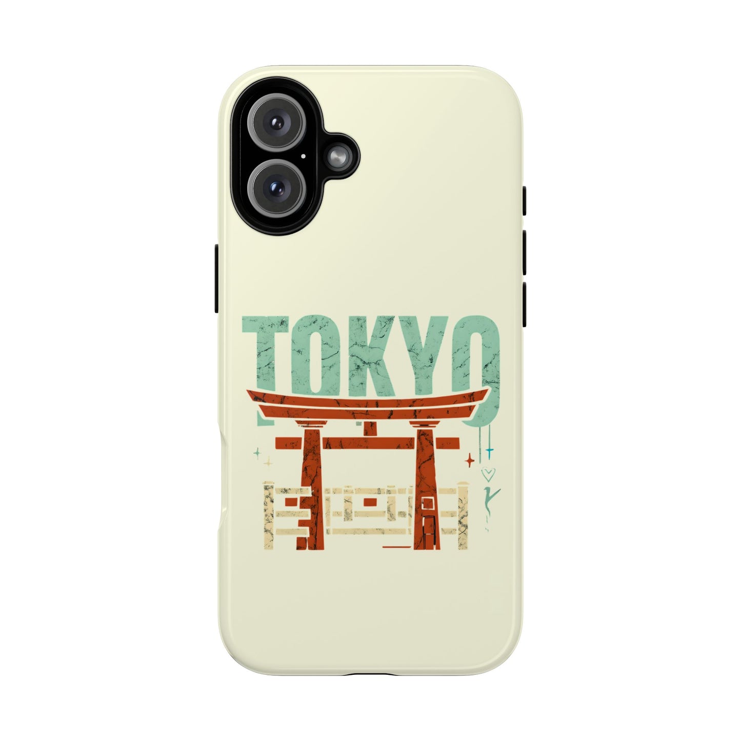 Tokyo-Inspired Smartphone Case iPhone 16 Plus Glossy