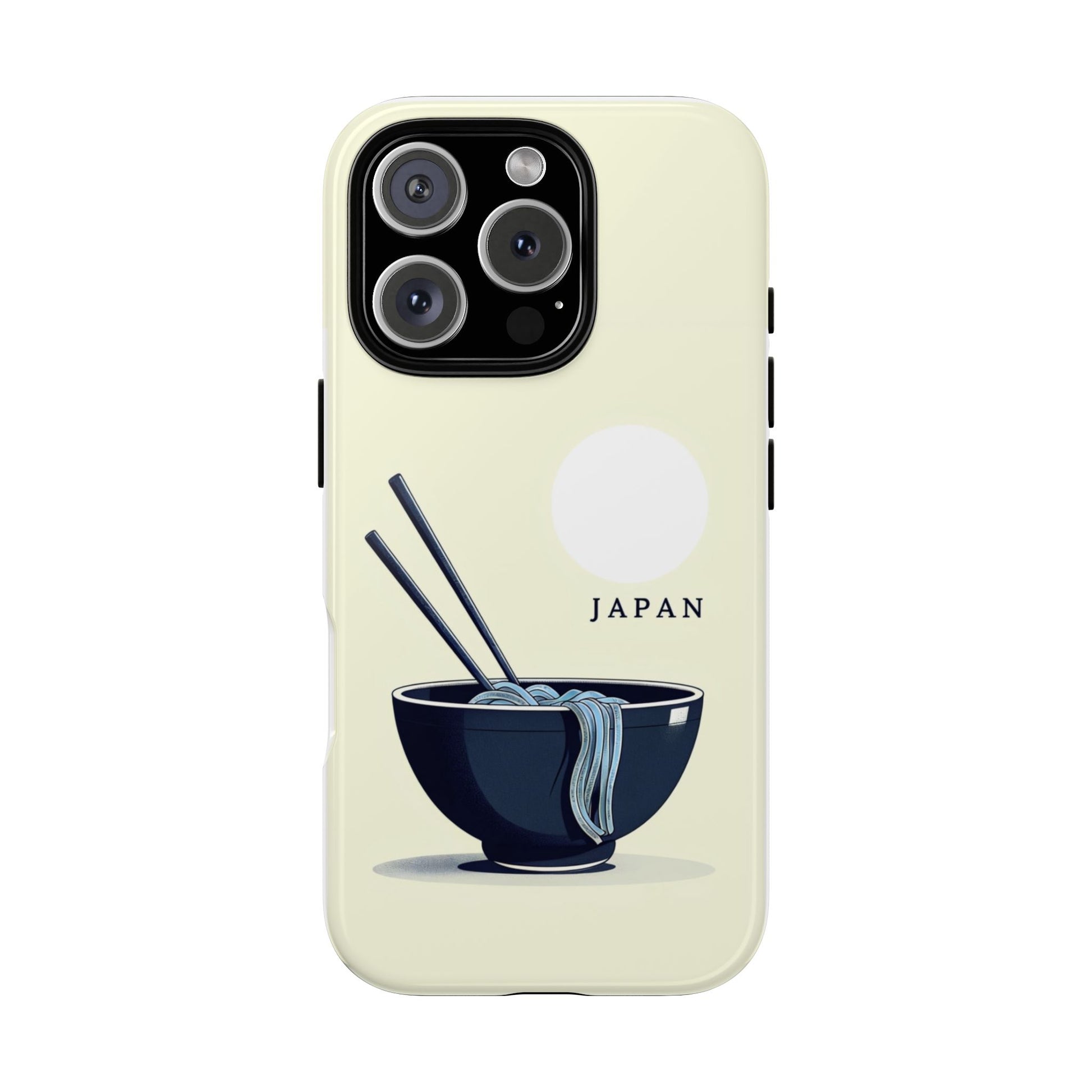 Japan Noodle Bowl Phone Case iPhone 16 Pro Glossy