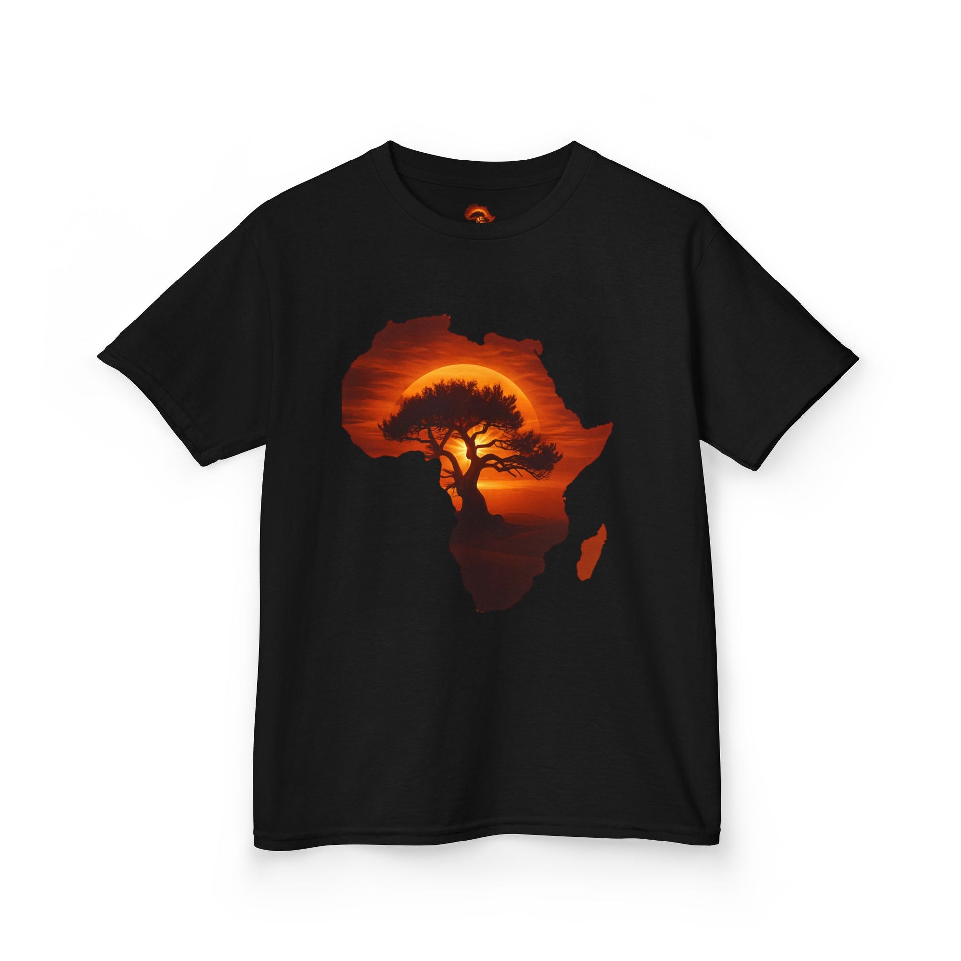 Unique Africa Map Kids Tee
