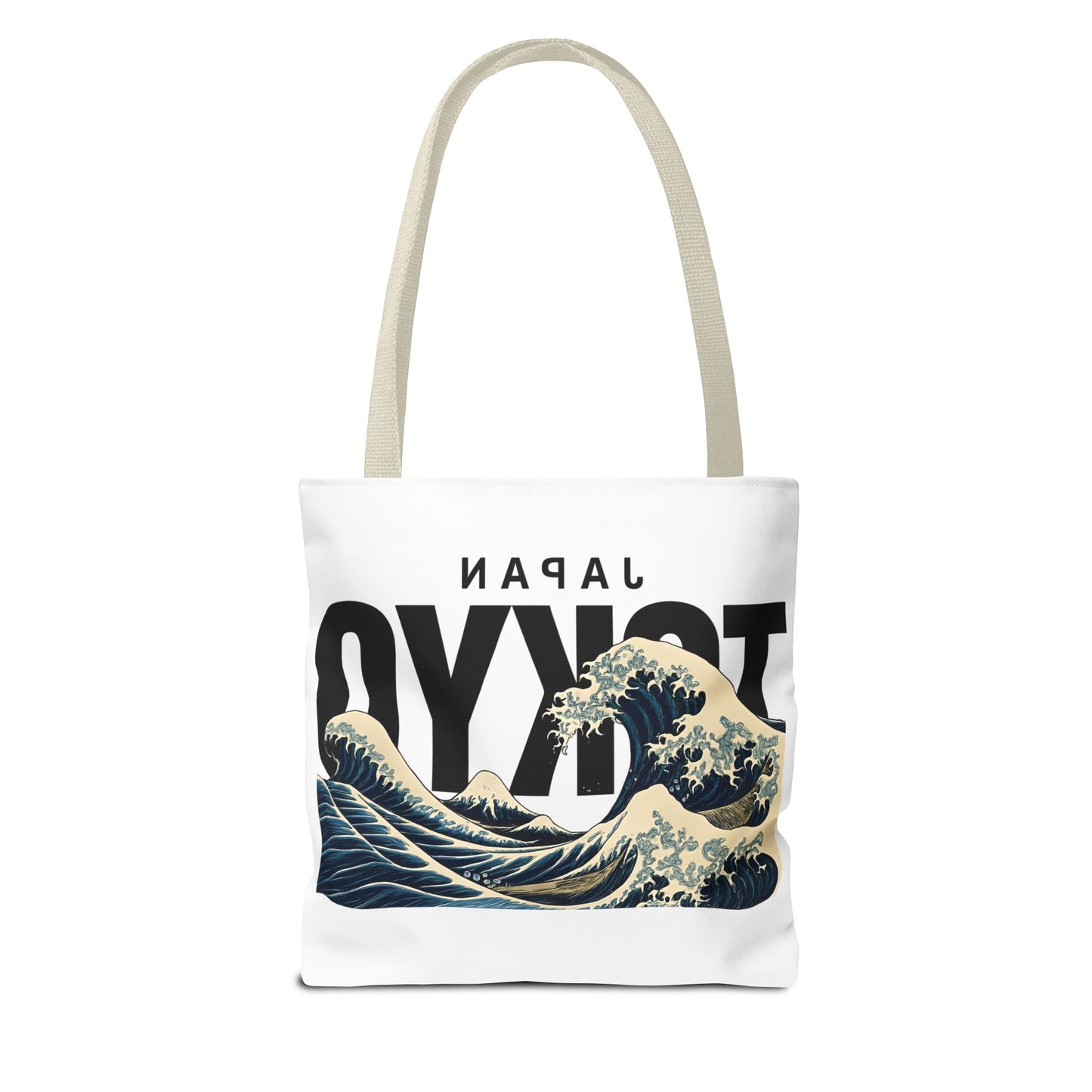 Japan Tokyo Wave Tote Bag