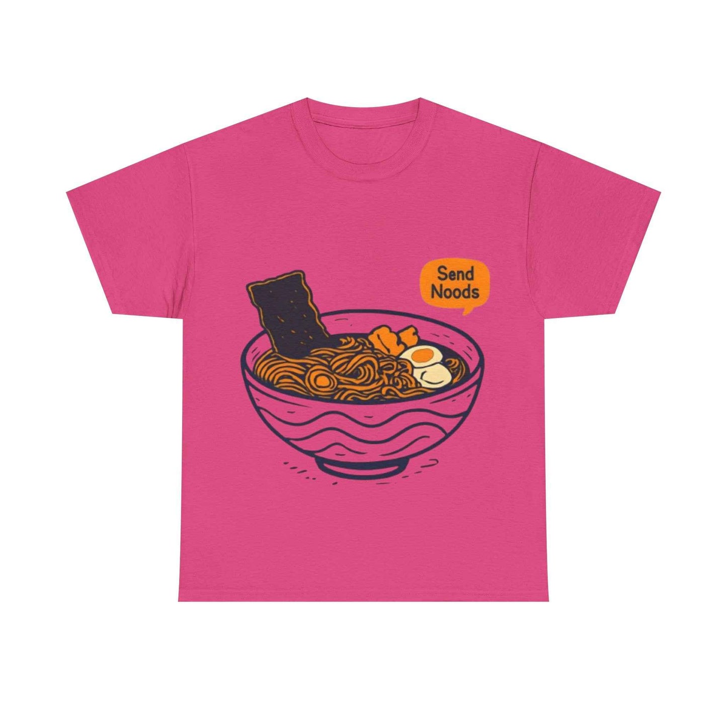 Funny Ramen Shirt Unisex Heavy Cotton Tee Heliconia