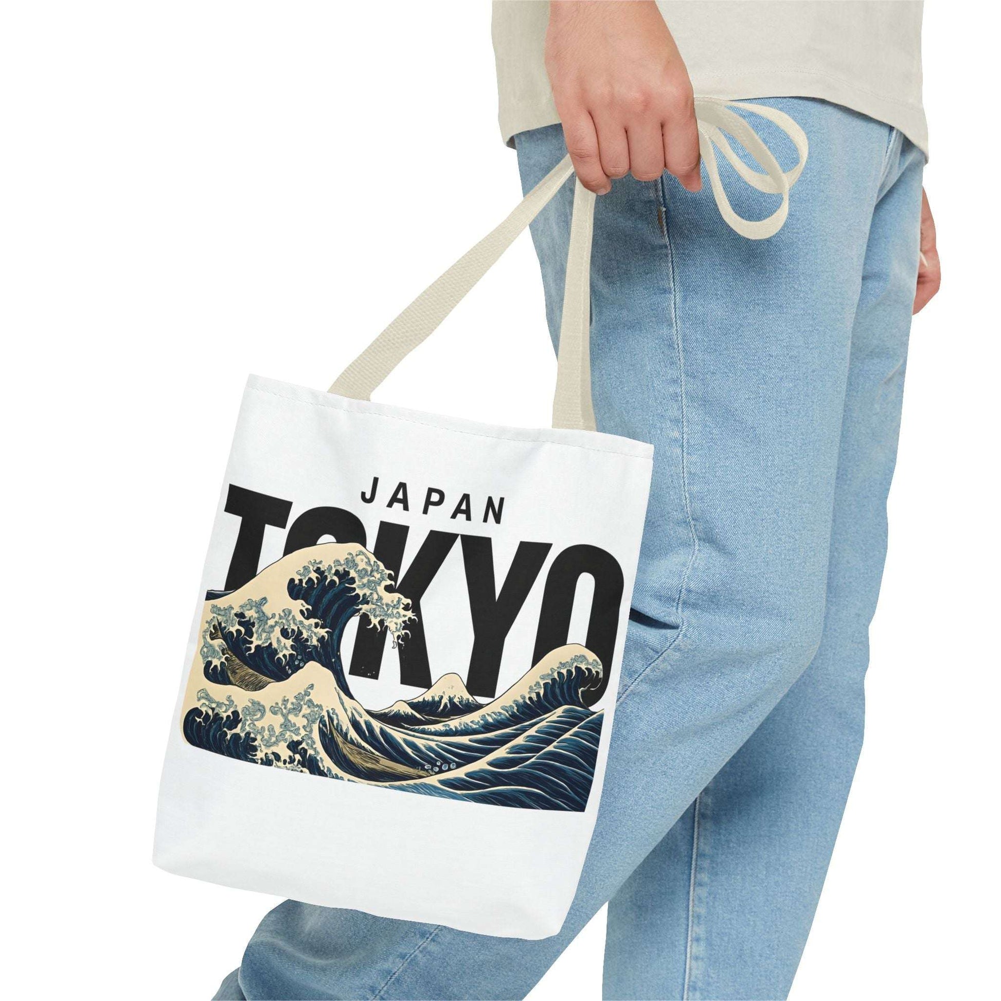 Japan Tokyo Wave Tote Bag