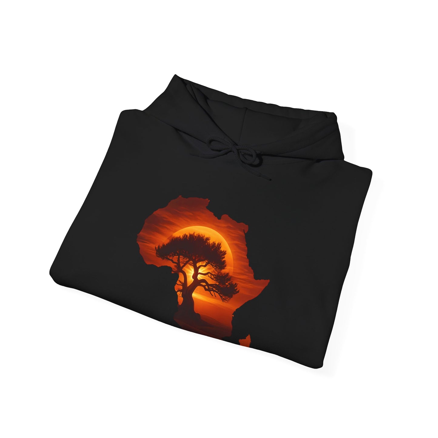 Africa Map Sunset Hoodie