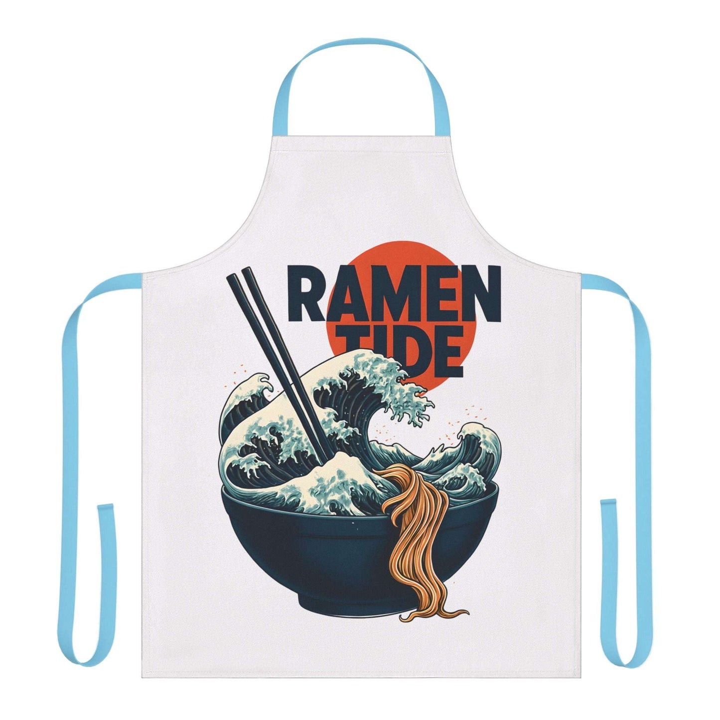 Ramen Tide Apron One size Blue