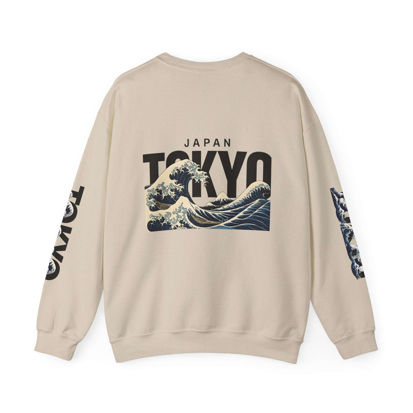 Tokyo Wave Unisex Heavy Blend Crewneck Sweatshirt