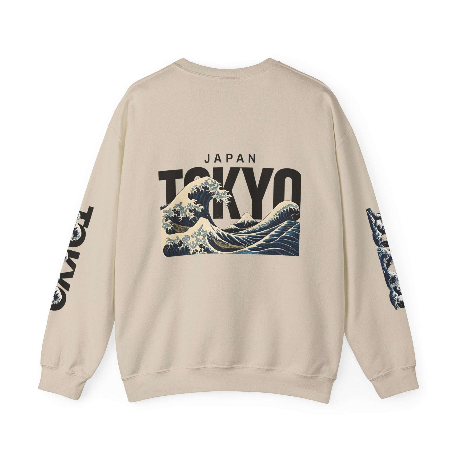 Tokyo Wave Unisex Heavy Blend Crewneck Sweatshirt