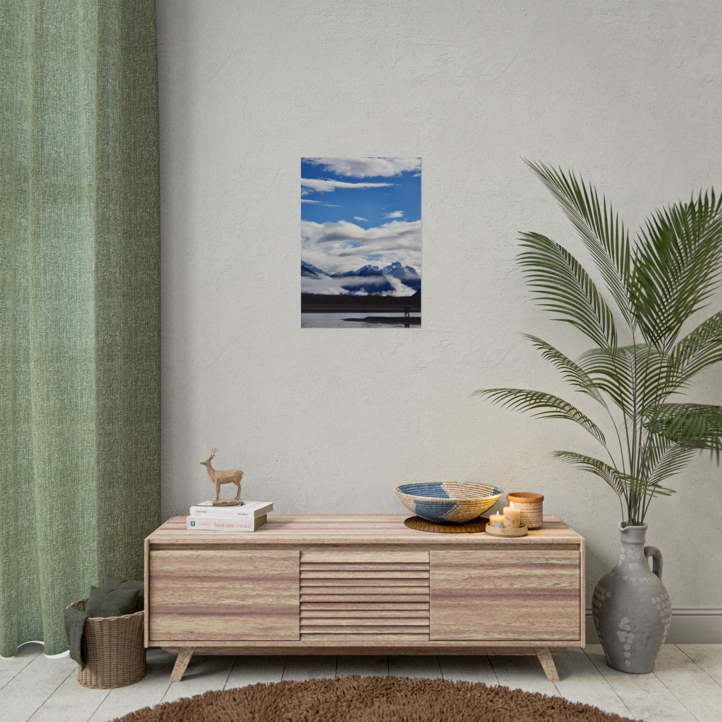 Glenorchy Serene Landscape Print