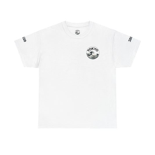 Tokyo Wave Graphic Tee White